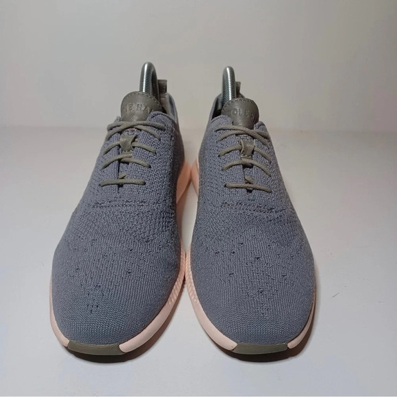 Cole Haan 2. Zero Grand OS Shoes lace up Sneakers Gray Mesh Oxford Women's 9B - Picture 6 of 9